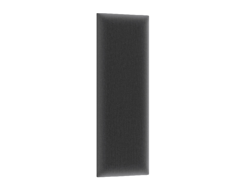 Čalouněný panel Quadra 50x20 cm (tmavě šedá)