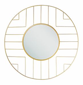 Nástěnné zrcadlo Harlow (zlatá)
