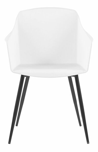 Set 2 ks. jídelních židlí FONOR (bílá)
