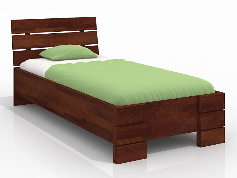 Jednolůžková postel 90 cm Naturlig Kids Lorenskog High (borovice) (s roštem)