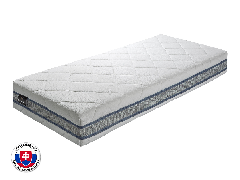 Jednolůžková postel (válenda) 80 cm Benab Rafael Steel (s roštem a matrací)