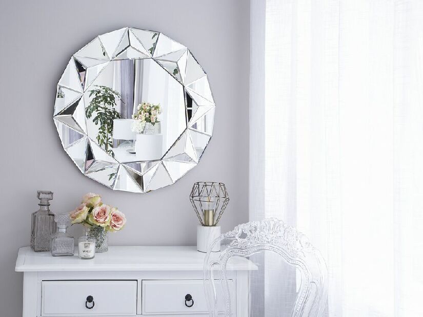 Nástěnné zrcadlo Harrison (stříbrná)