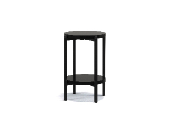 Konferenční stolek Sideria D (lesk černý)