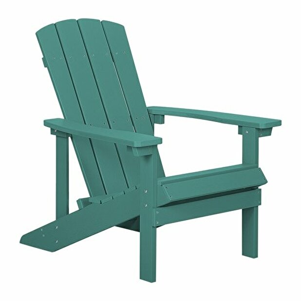 Zahradní židle Adack (tmavě zelená)