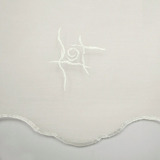 Záclona 400x145 cm Estera (bílá)