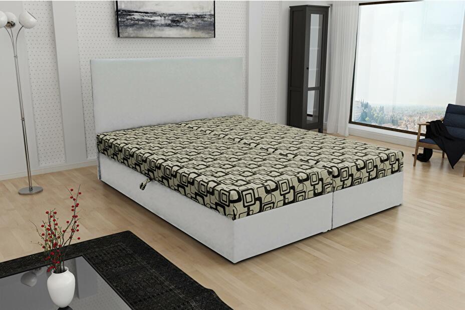 Manželská postel 160 cm Trachalio (s matrací) *výprodej