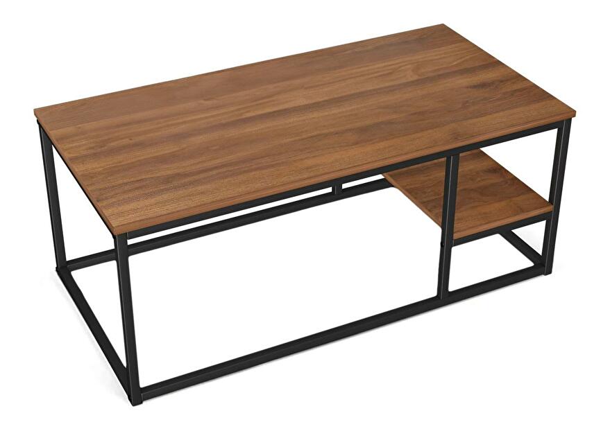 Konferenční stolek Onyx (hnědá + černá)