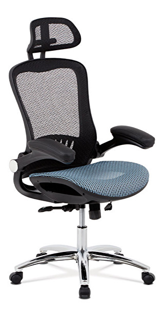 Kancelářská židle Keely-A185 BLUE