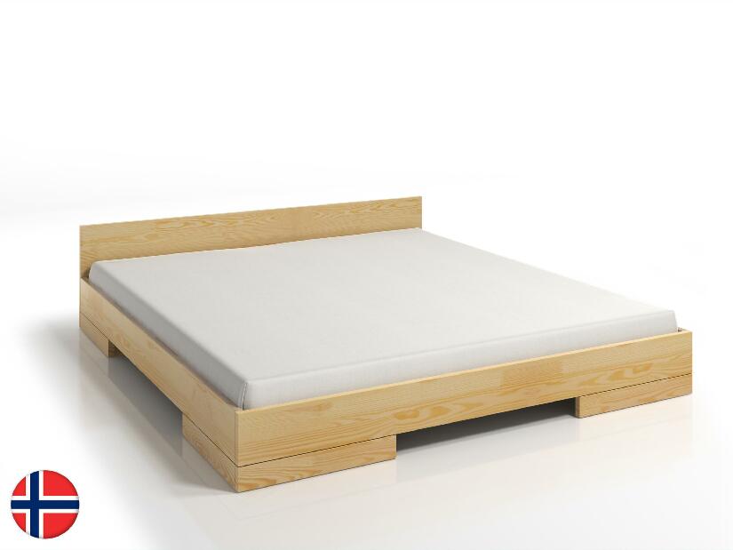 Manželská postel 160 cm Naturlig Stalander (borovice) (s roštem)