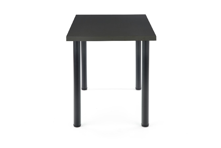 Jídelní stůl Maxom (antracit + černá) (pro 4 osoby)