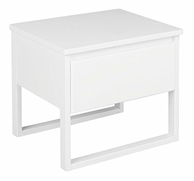 Noční stolek Gitega (bílá) *výprodej