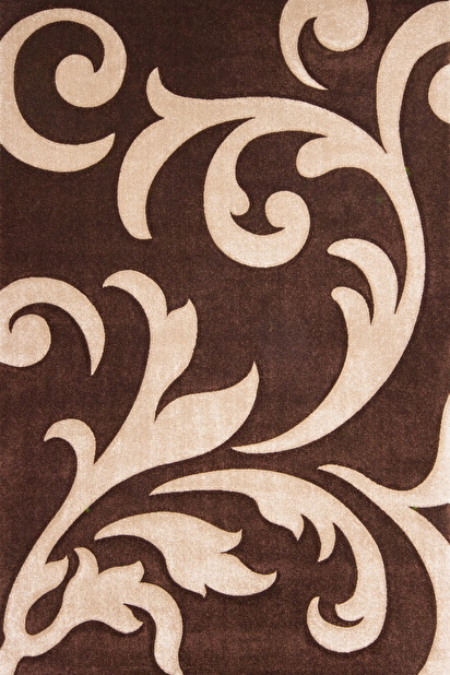 Kusový koberec Lambada Handcarving 451 Mocca-Beige