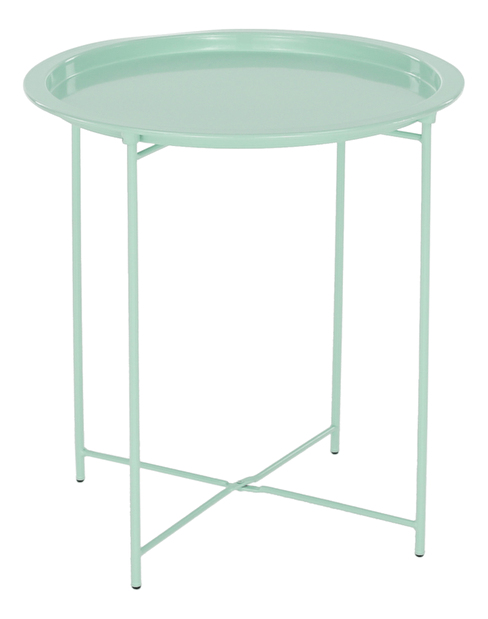 Příruční stolek TReno (mentolová)