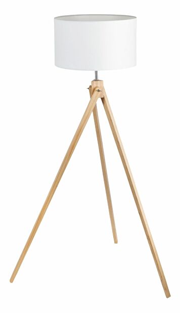 Stojanová lampa Soren 4189 (bílá + buk)