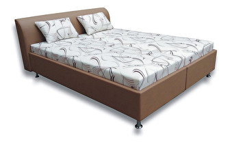 Manželská postel 160 cm Renata 2 (s pěnovými matracemi)
