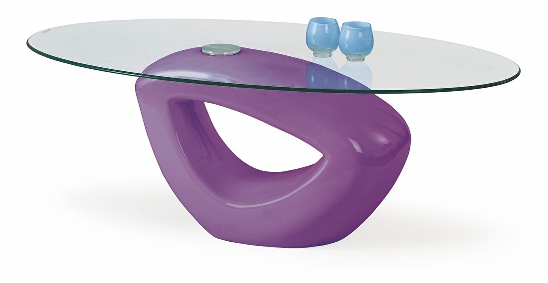 Konferenční stolek Jasmin fialová