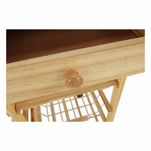 Servírovací stolek Lumba (přírodní)