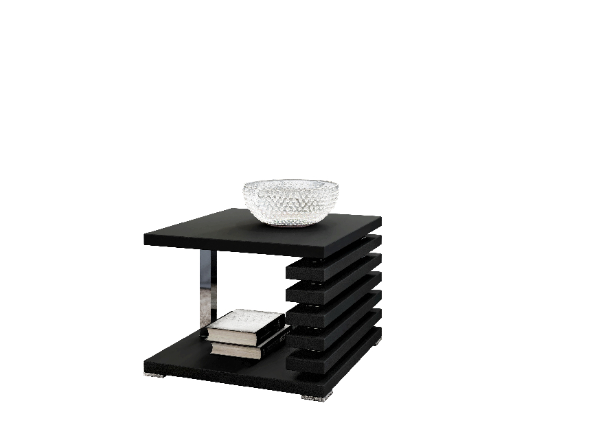 Konferenční stolek Kyram 2 (černá)