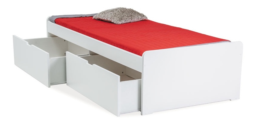 Jednolůžková postel 90 cm Sid (s roštem)