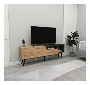  TV stolek/skříňka Monuma (borovice atlantická + antracit)