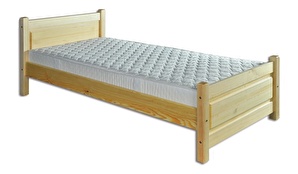 Jednolůžková postel 90 cm LK 129 (masiv)