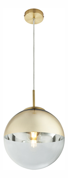 Závěsné svítidlo Varus 15856 (moderní/designové) (zlatá + průhledná)
