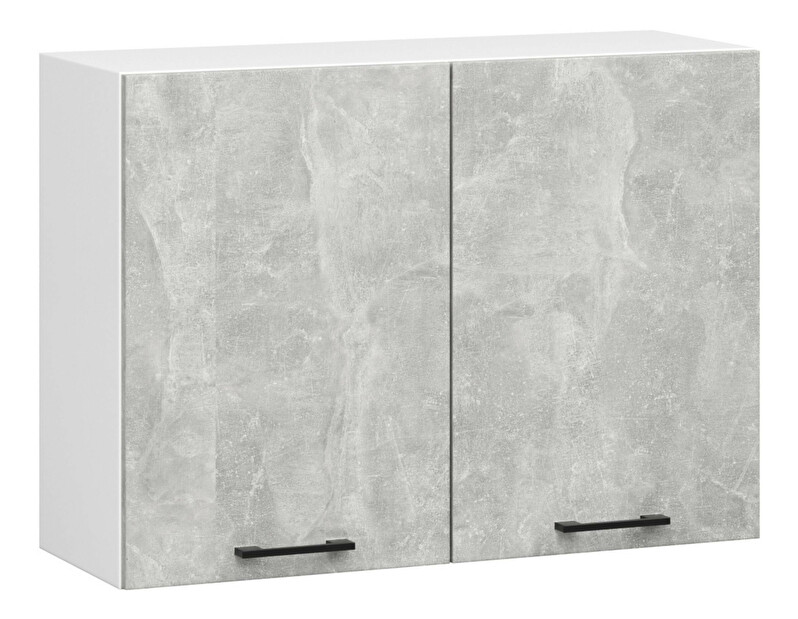 Kuchyňská sestava 180 cm Ozara (beton + bílá) *výprodej
