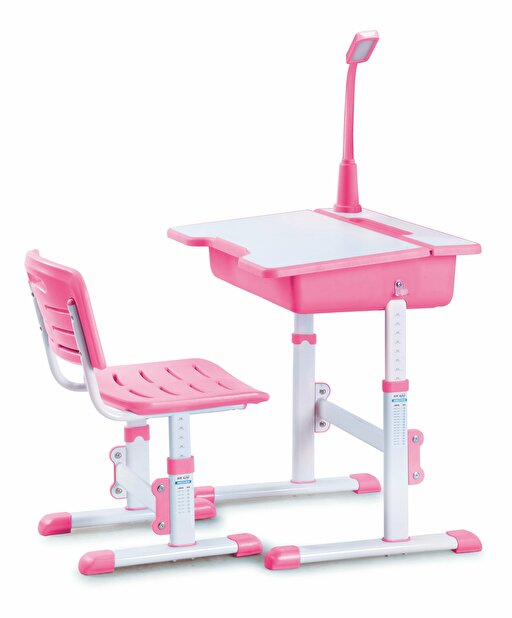 Dětský psací stolek Astro 3 (růžová)