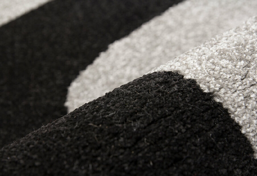 Kusový koberec Lambada Handcarving 463 Silver-Black 80x150 cm * bazar