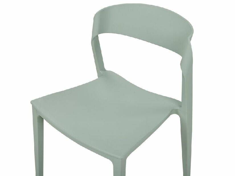 Set 2 ks jídelních židlí Seasar (zelená)