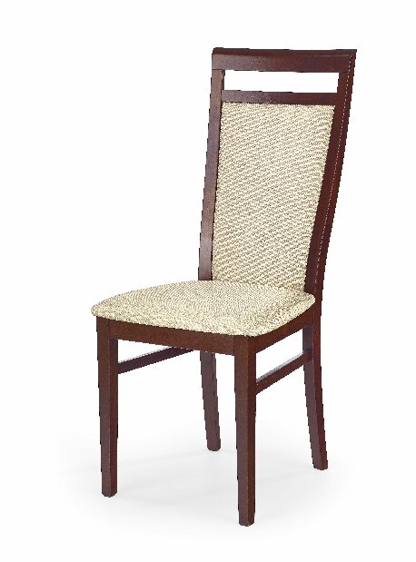 Jídelní židle Damian (třešeň antická II + béžová)
