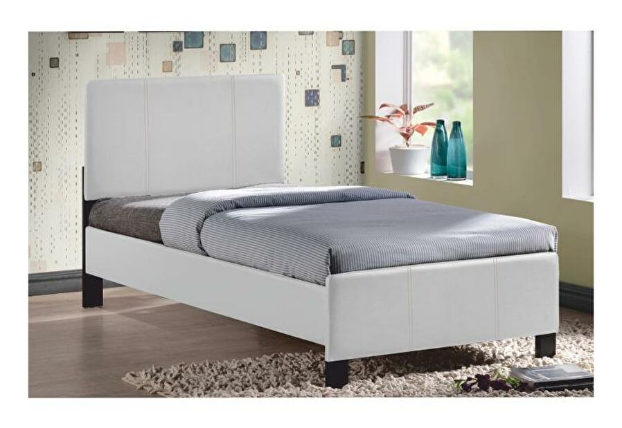 Jednolůžková postel 90 cm Coson (bílá) (s roštem) *výprodej