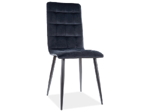 Jídelní židle Olivie (černá + černá)