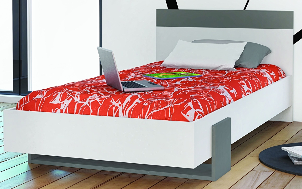 Jednolůžková postel 90 cm Bandy