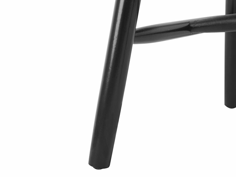 Set 2ks. jídelních židlí Burank (černá)