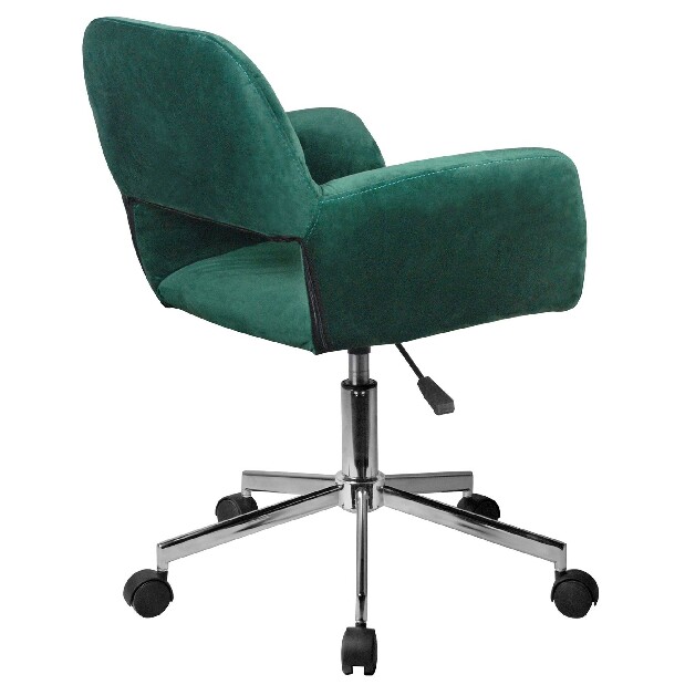 Kancelářská židle Odalis (tmavě zelená)