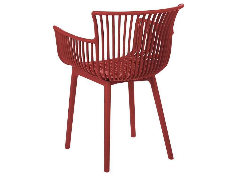 Set 4 ks jídelních židlí Pexeso (červená)