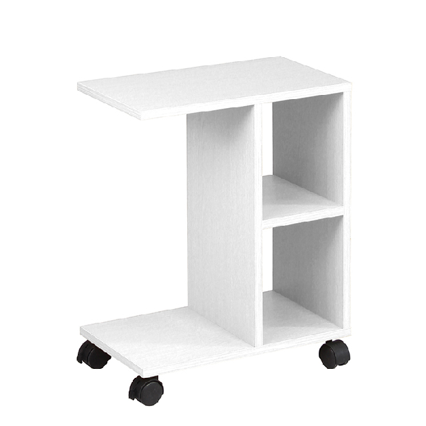 Servírovací stolek Abaris (bílá) *výprodej