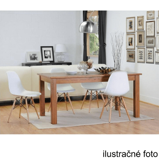 Set 4 ks. jídelních židlí Cisi 3 (bílá) *výprodej