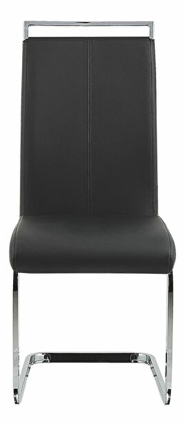 Set 2 ks. jídelních židlí GERED (černá)