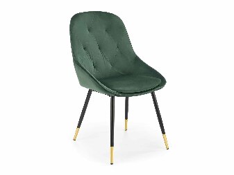 Jídelní židle  Kevas (tmavě zelená)