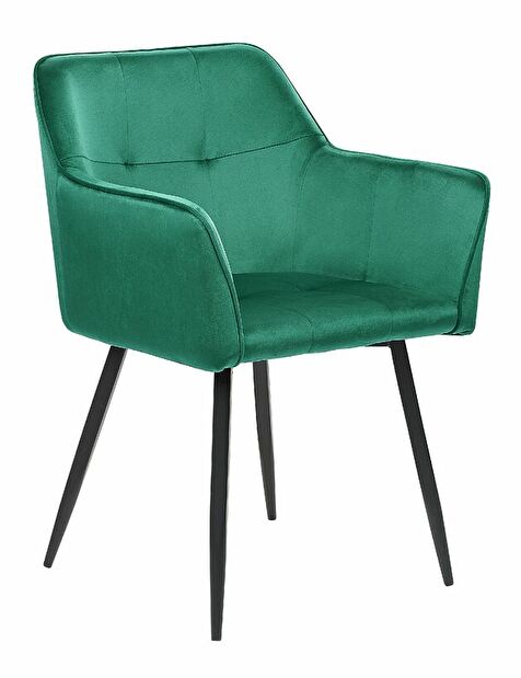 Set 2 ks jídelních židlí Jasminka (zelená)