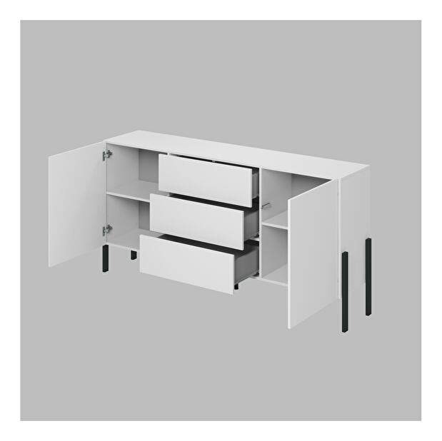TV stolek/skříňka Kjukon 180 (matná bílá)