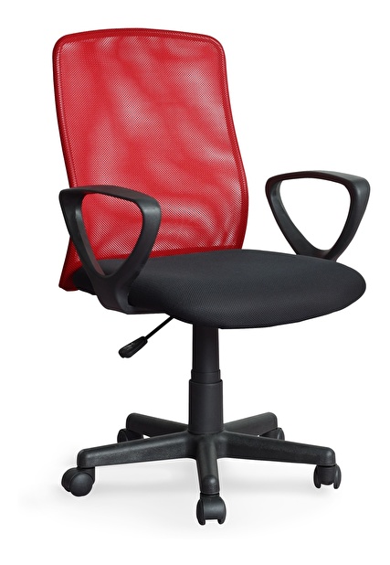 Kancelářská židle Alex černá + červená