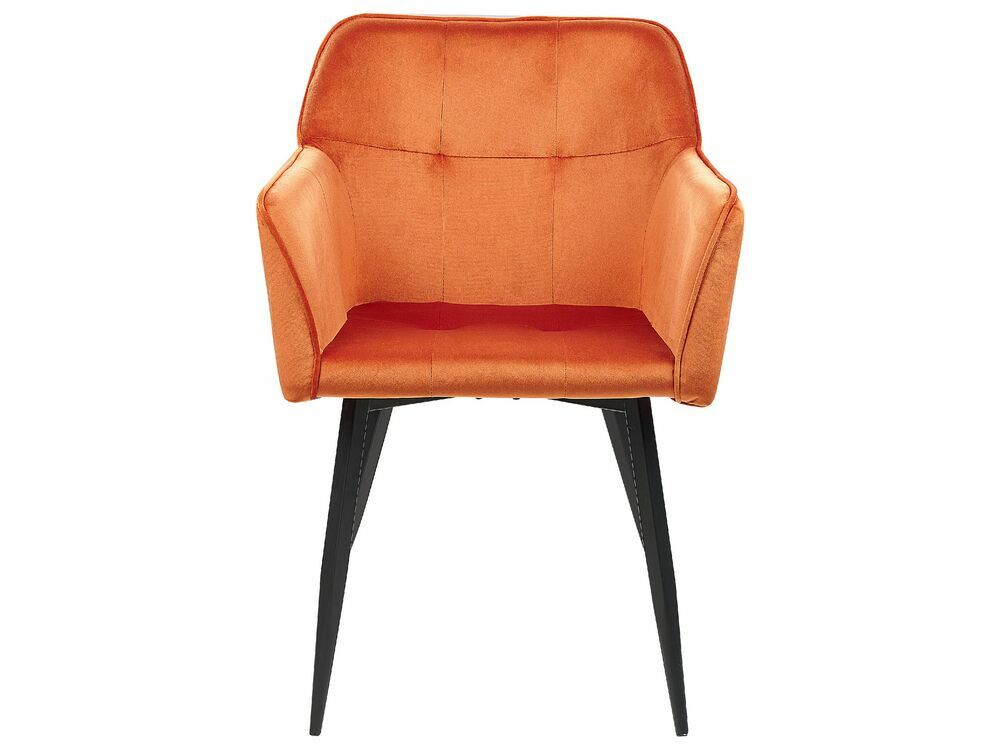 Set 2 ks jídelních židlí Jasminka (oranžová)