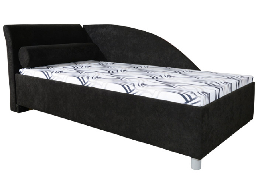 Jednolůžková postel (válenda) 90 cm Pearline Plus (s rošty, bez matrací) (L)