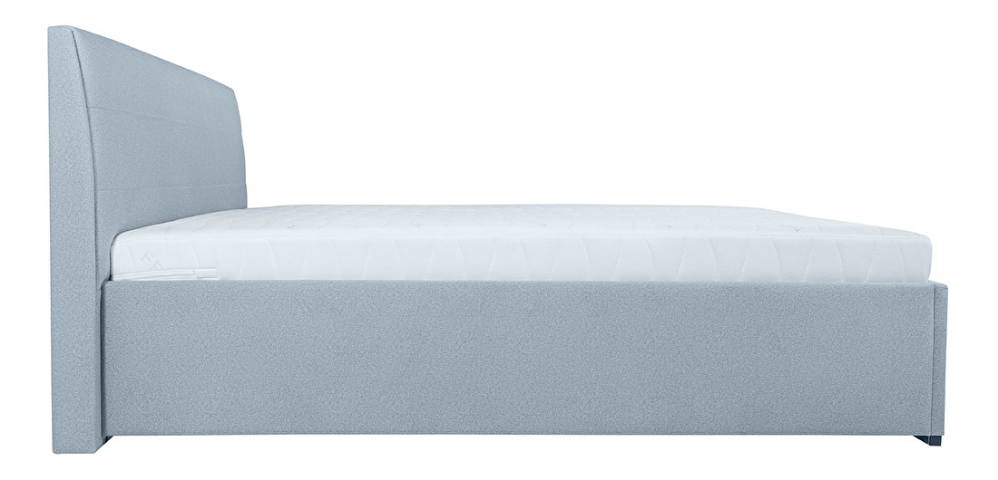 Manželská postel 160 cm BRW Cosala (světle modrá)
