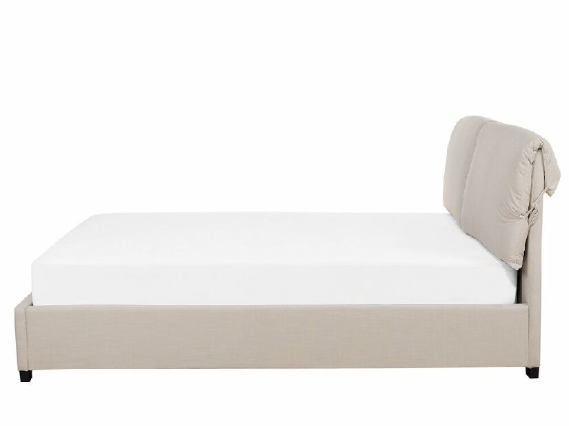 Manželská vodní postel 180 cm Blas (béžová) (s roštem a matrací)