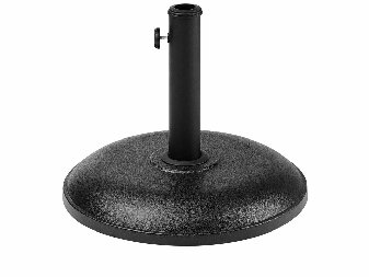 Stojan na zahradní deštník 45 cm ELFIR (beton) (černá)