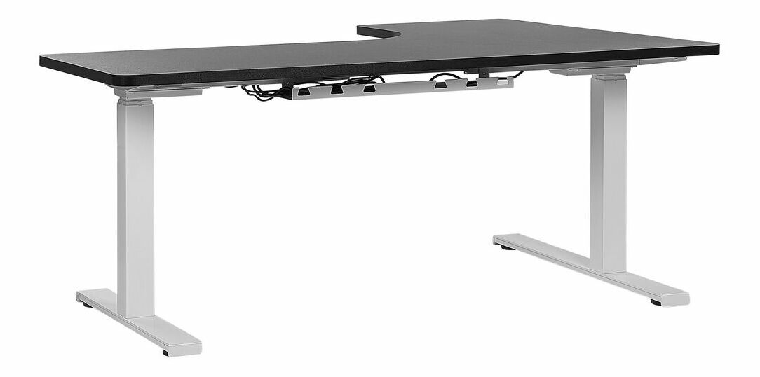PC stolek Destiny (černá + bílá) (L)